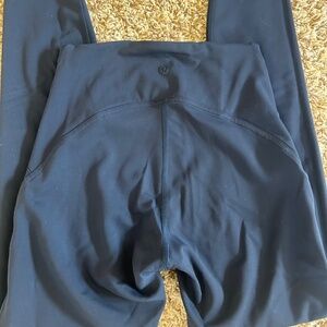 Navy Lululemon leggings size 0